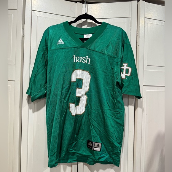 adidas Other - Notre dame jersey size medium like new!